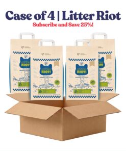 Litter Riot - Cat Litter - 4 Pack